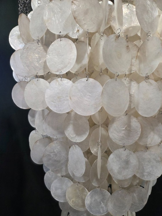 Image 1 of Plafondlamp - Hanglamp - Verner Panton - jaren 60 (ref 4097)