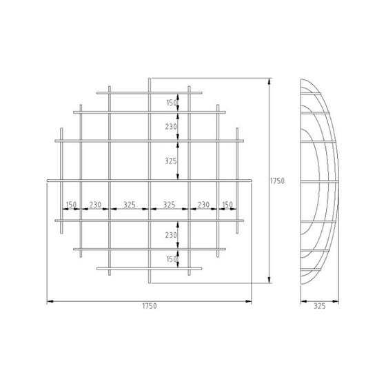 Image 1 of Big Jim 175 MDF wall shelf in anthracite by ellips design