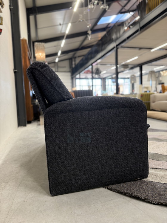 Image 1 of Leolux Bora Beta 2 Zits Bank Migo Bay blauw stof 