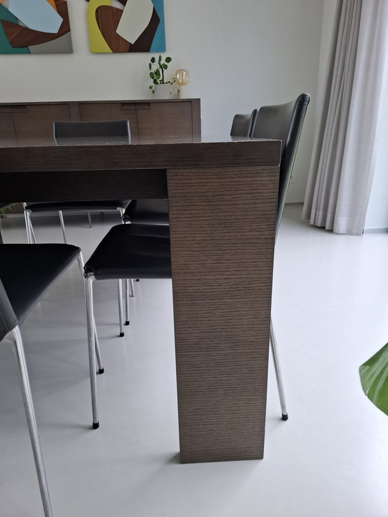 Image 1 of Table and Cupboard Maxalto, 6 Chairs B&B Italia