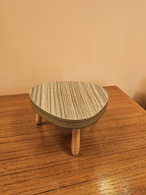 Mini Vintage Plantentafeltje Tafeltje Bijzettafeltje Tafel 