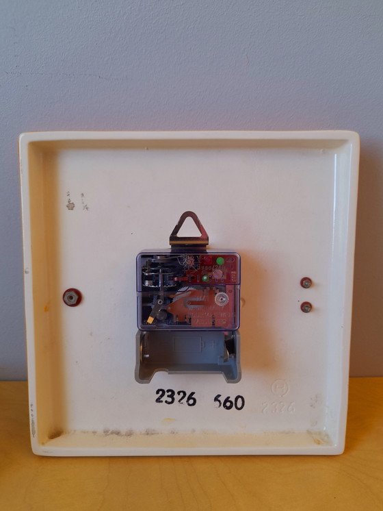 Image 1 of Hettich Ceramic Wall Clock, 1980
