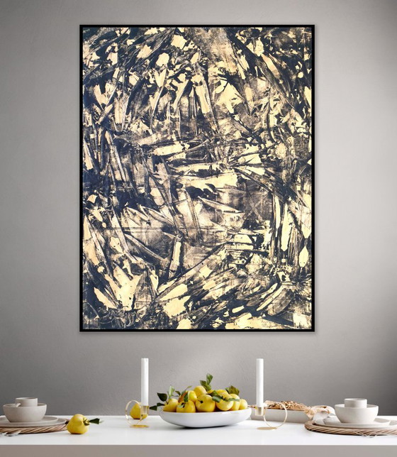 Jürgen Angeler - The Golden Stairway – Paintings & Drawings, Canvas, Abstract (photo 4 of 19)
