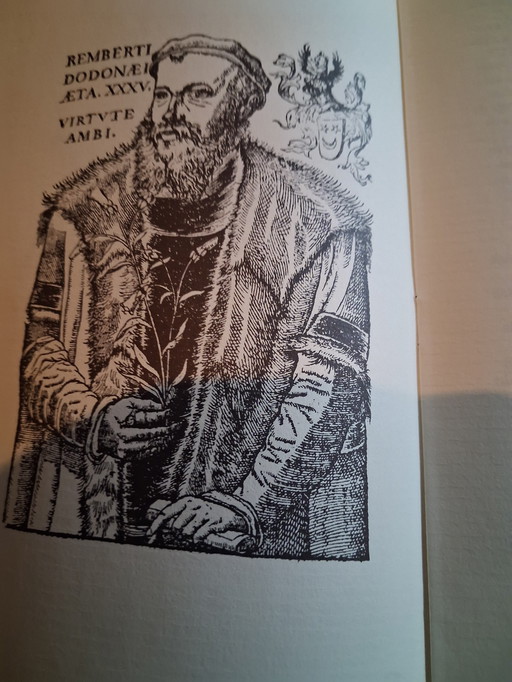 Book Rembertus Dodonaeus cruyde boeck