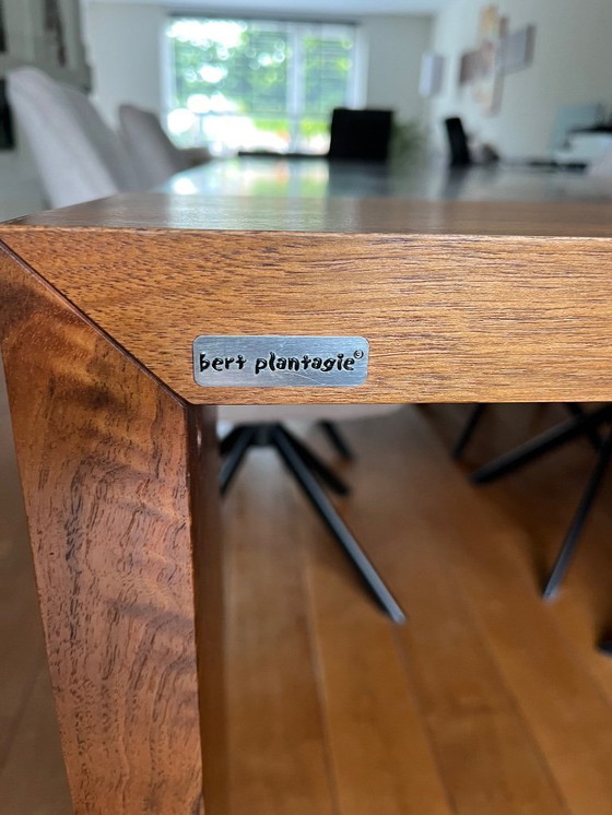 Image 1 of Solid walnut dining table by Bert Platangie