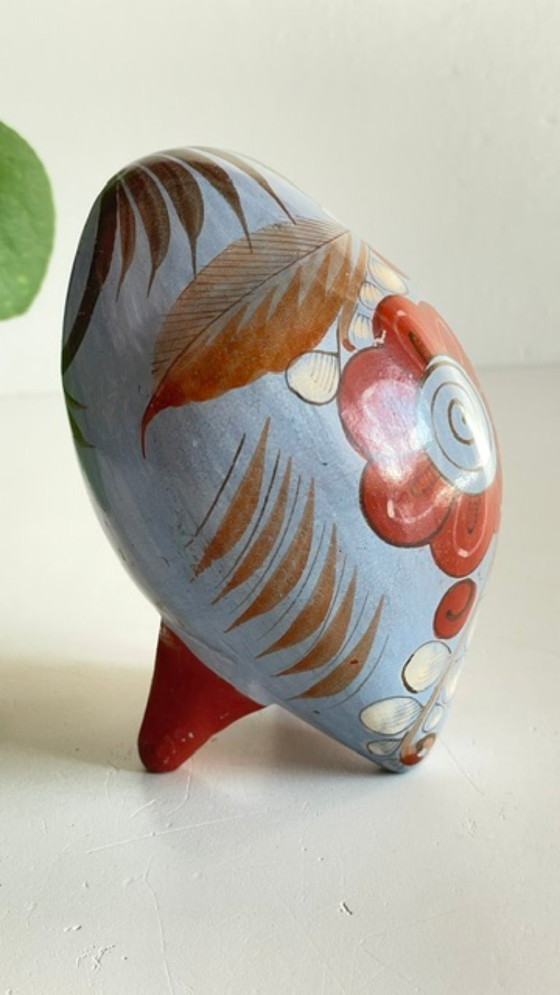 Vintage HANDCRAFTED Ceramic OWL – MEX JP, Decorative Objects (photo 6 of 35)