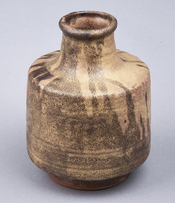 Image 1 of Vase en majolique de Karlsruhe, années 70, Friedgart Glatzle