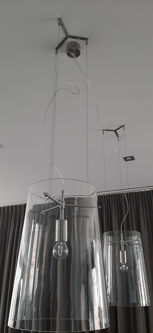 2x Prandina Hanglamp Sera S3