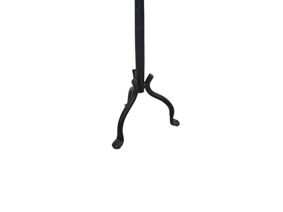 Image 1 of Candelabros de pie trípode (2) - Hierro forjado - Tercer cuarto del siglo XX