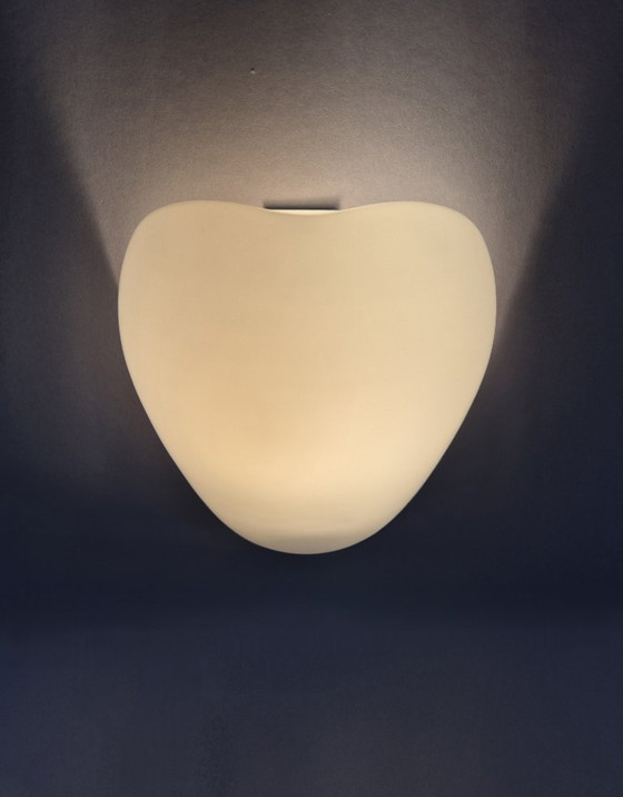 Image 1 of Vintage Mid-Century Glass Wall light Wilhelm Wagenfeld Peill & Putzler