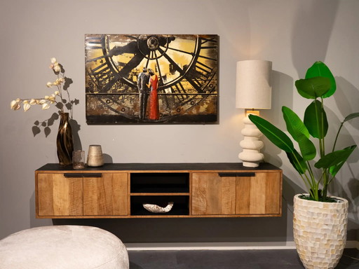 3D-metaalkunst - Binnenin de Big Ben