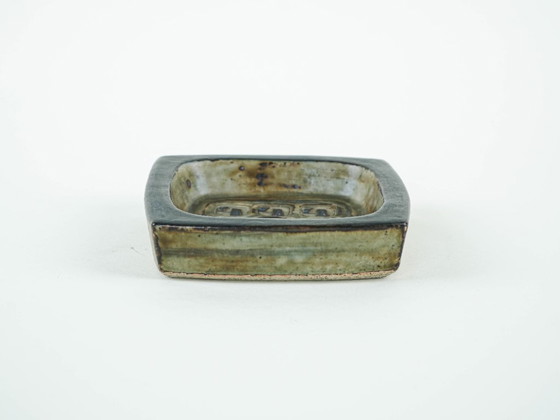 Bol en céramique, design danois, années 1960, fabriqué par Royal Copenhagen, Accessoires de cuisine, Vert (photo 2 sur 9)