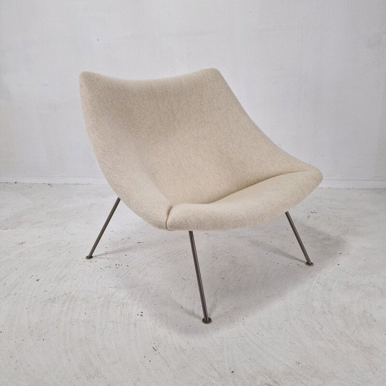 Image 1 of Vintage Oyster armchair with ottoman by Pierre Paulin for Artifort, 1960s