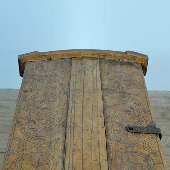 Image 1 of Antique Shepherd’s Chest, 1850’s