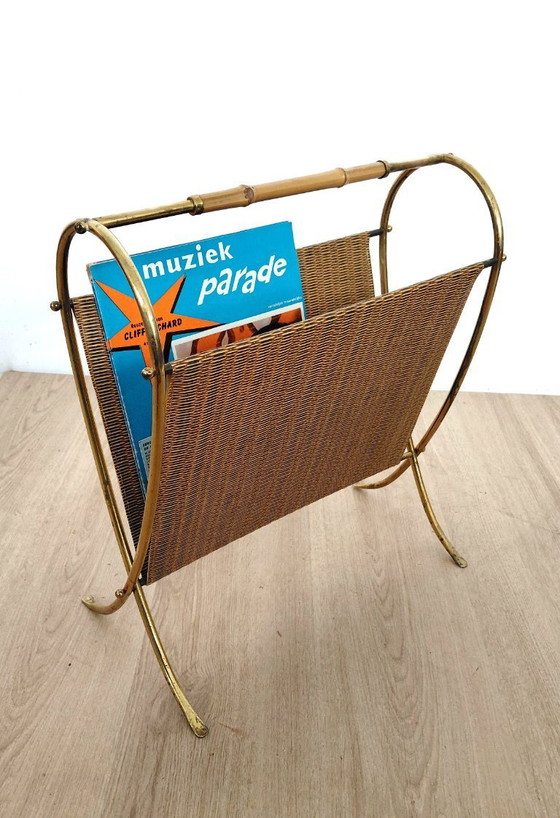 Image 1 of Stylish fifties magazine stand