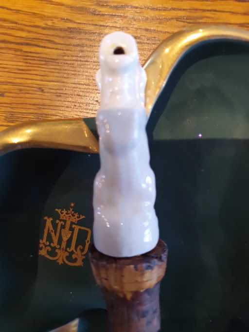 Tapón vertedor de cerámica Art Déco