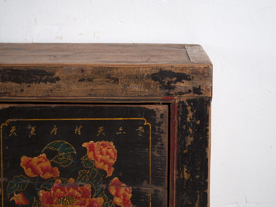 Buffet bas ancien peint en orme – Chine, vers 1900 – Iron (photo 38 of 40)