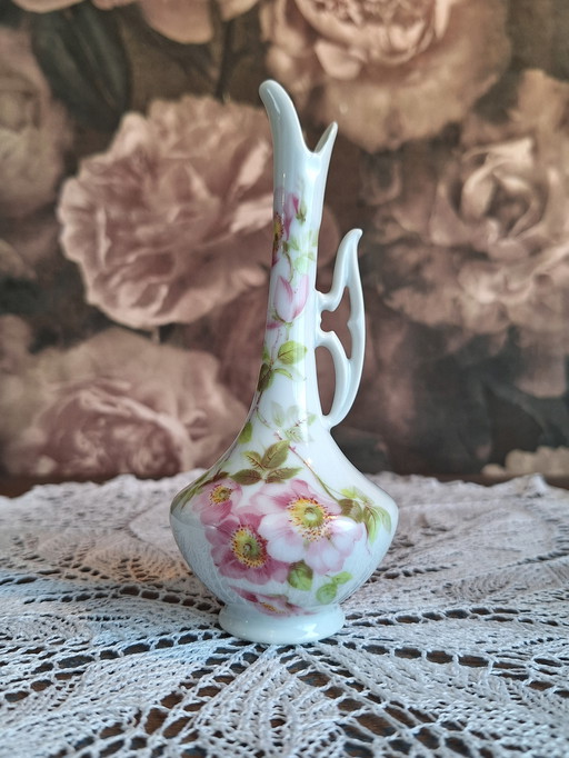 4-Piece Set of Miniatures From Giraud Limoges