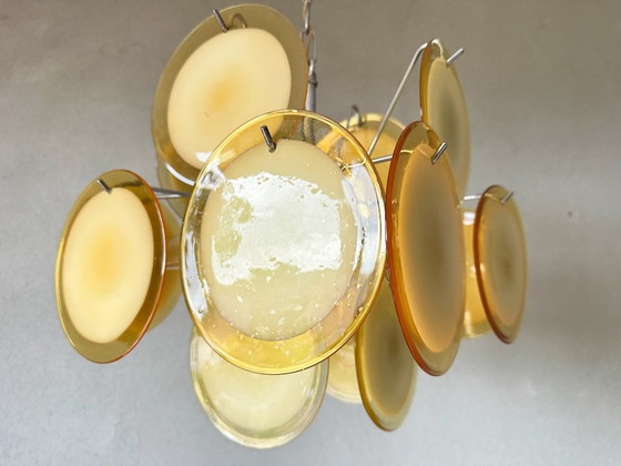 Lampadario Vintage Vistosi – Illuminazione, Metallo, Cromo (photo 11 of 13)