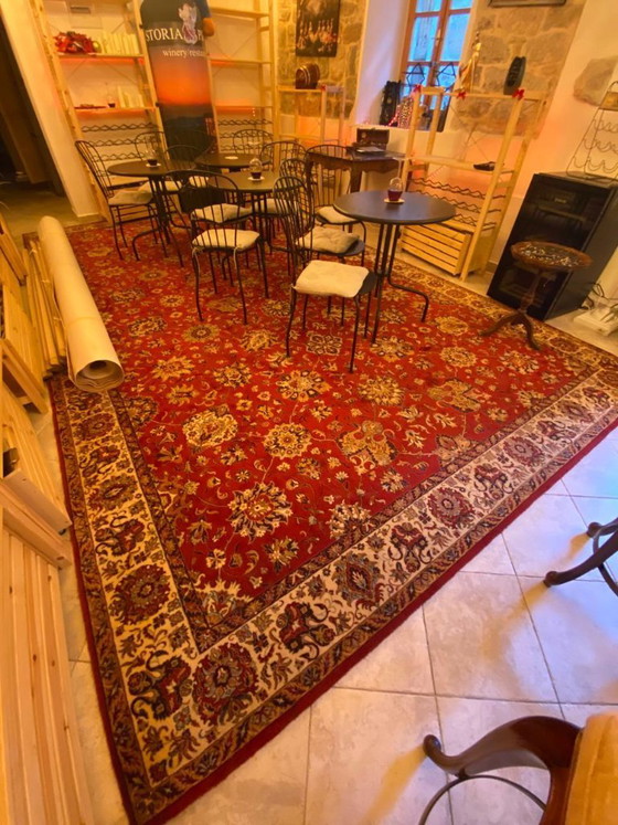 Image 1 of Tapis Adoros Keshan vintage – Pure laine vierge – Grand 300 × 500 cm – Excellent état
