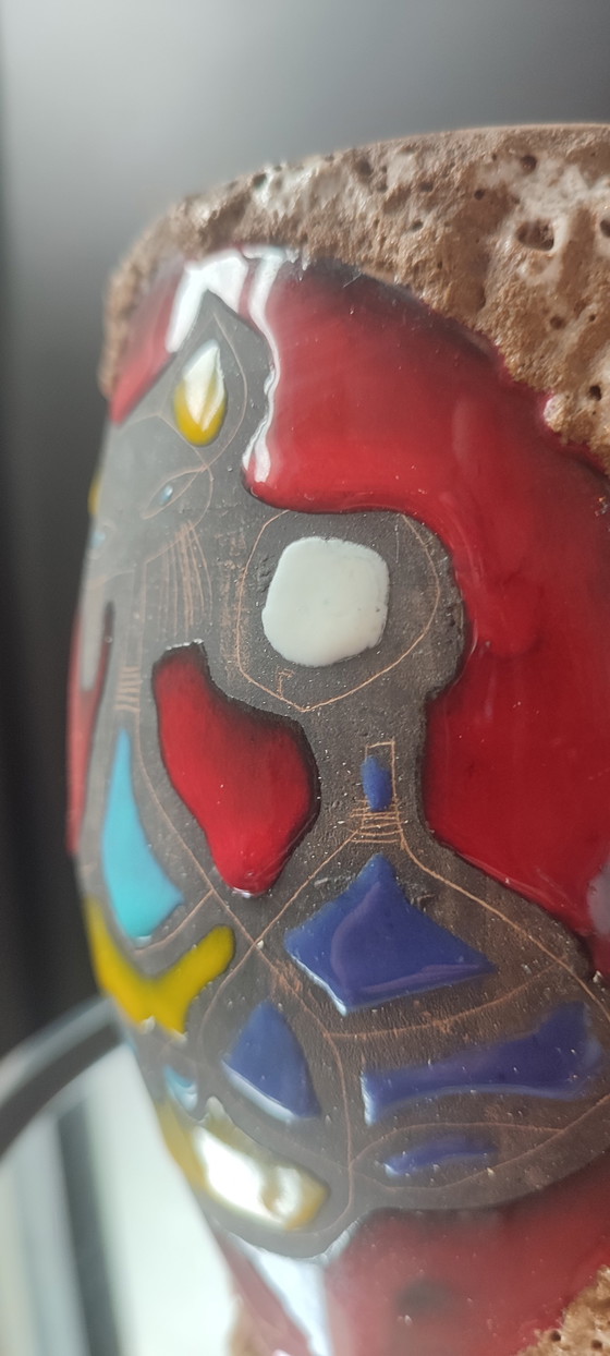 Image 1 of Céramique Italienne Luigi SANTI (1907-1981) Décor Zoomorphe
