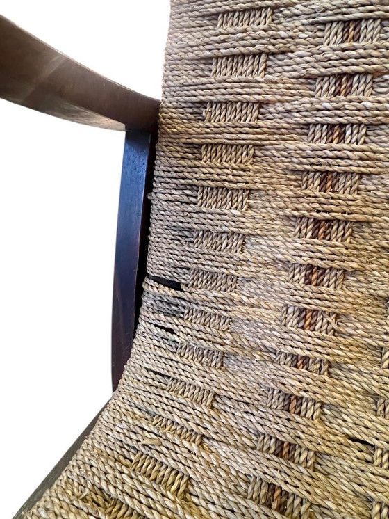 Image 1 of Rarität! Original Bauhaus-Sessel von Erich Dieckmann um 1925. Eine Designikone in der seltenen Form des Hochlehners