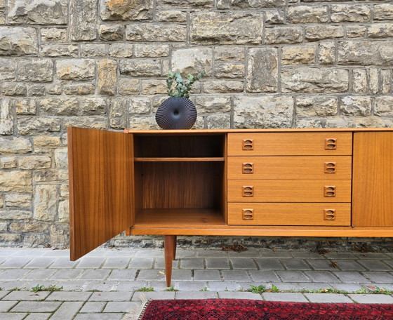 60s 70s Mid Century Teak Sideboard Chest of Drawers – Wood (photo 8 of 8)