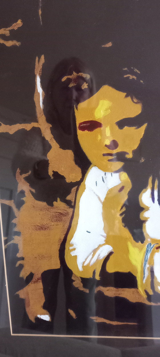 Image 1 of T van Steenbergen "girl at the window" Rembrandt