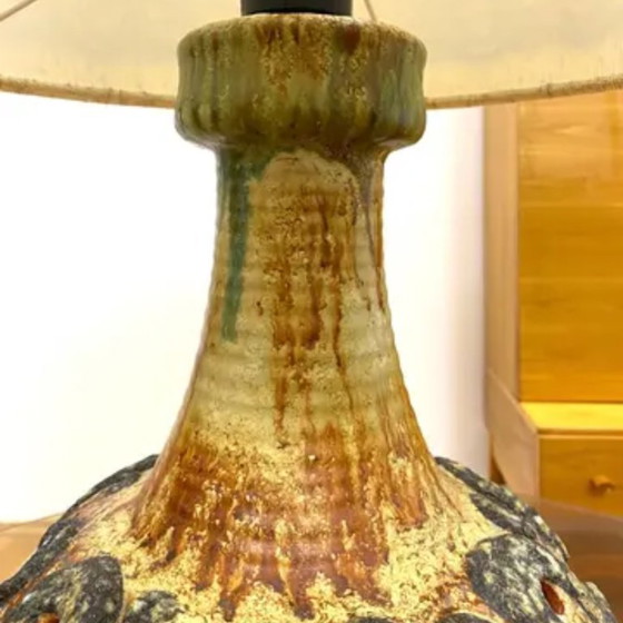 Image 1 of Retro-Tischleuchte aus Keramik, Studio Design, 1970er Jahre