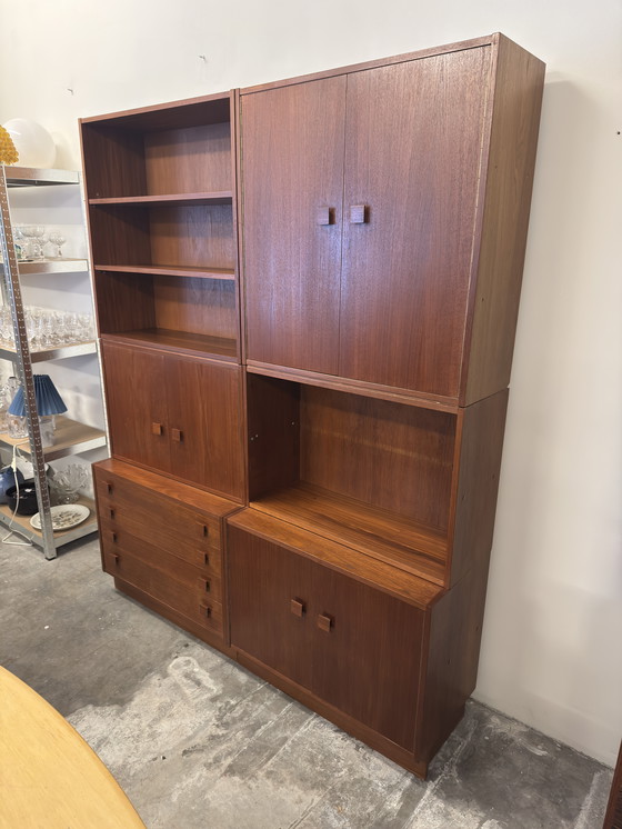 Image 1 of Set di mobili da parete modulari - anni '60