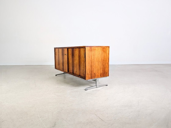 Image 1 of Original midcentury sideboard rosewood 1950 1960 chest of drawers