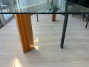 Table de salle à manger/lecture en verre par Acubico