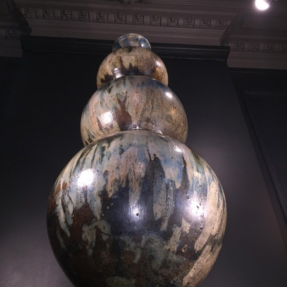Vase Art Déco en faïence de Roger Guerin, années 1920 – Ceramic, Art Deco (photo 4 of 13)