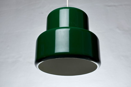 Model ‘Poker Mini’ Pendant Light Designed by Jo Hammerborg for Fog & Mørup, Denmark, 1970s – hanglampen, Metal (photo 2 of 5)