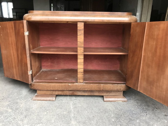 Hungarian Art Deco Wooden Dresser, 1940s – Chest of drawers (photo 2 of 6)