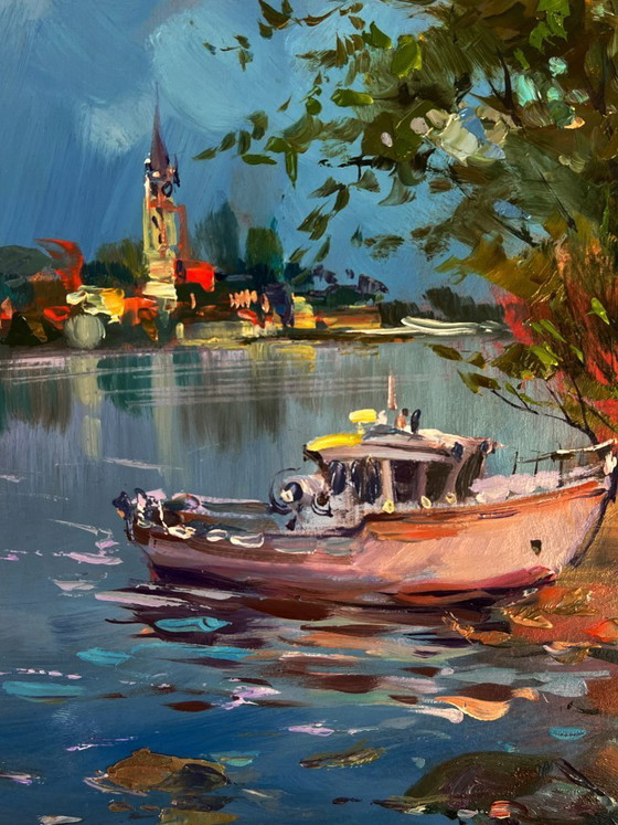 Image 1 of Un bateau près du rivage