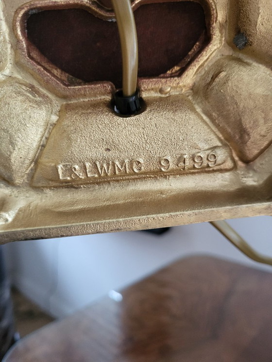 Image 1 of Lampe de table vintage L&L WMC – Loevsky & Loevsky, signée, 1972