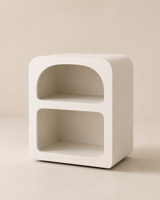 Minimalistischer Tisch 45Hx40x40 – Beistelltische, Mdf, Wood (photo 2 of 6)