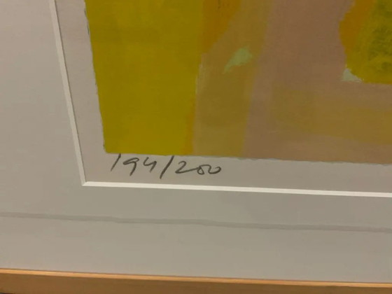 Image 1 of Jan Cremer - ''Tulipani 99 II'' - serigrafia incorniciata