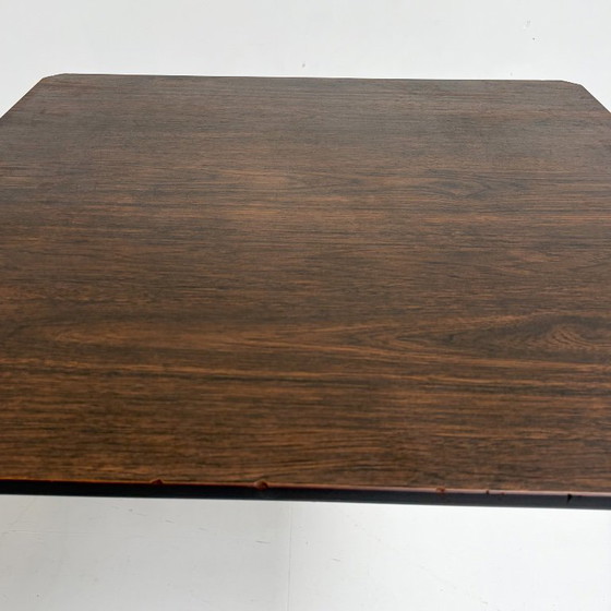 Midcentury Dining table by Wim Rietveld for Ahrend De Cirkel, 1960s – Metal, Wood (photo 8 of 14)