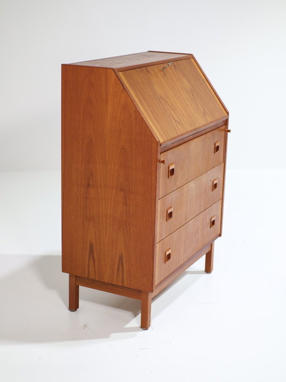 Image 1 of Scrivania vintage danese in teak, anni '60