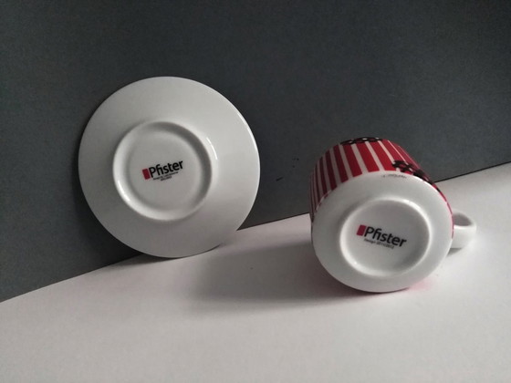 Image 1 of 11x Graf von Hennenerg/Pfister Zeitgenössische Designer/Postmoderne Moderne Kaffeetassen-Set