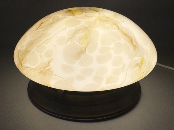 Image 1 of Marbled ceiling lamp with a warm appearance