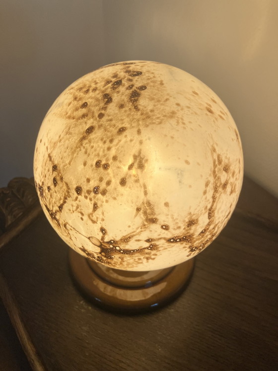 PAN Ceramic Marbled Table Lamp – PAN Keramik, Glass (photo 7 of 15)