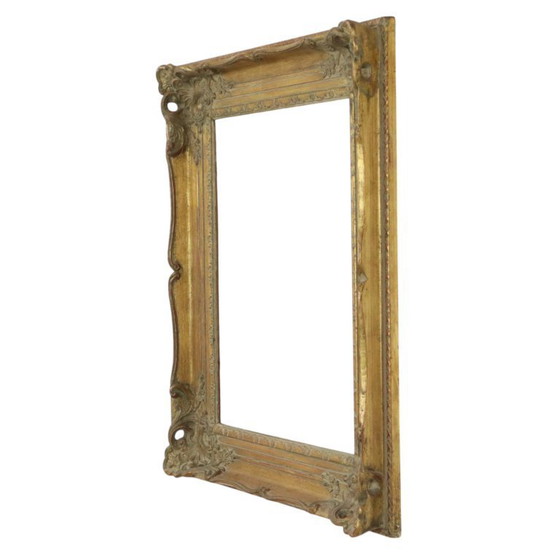Image 1 of Antique Classic Gold Leaf Frame 74cm