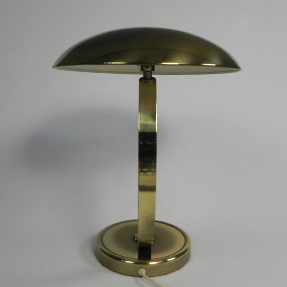 Image 1 of Bauhaus messing bureaulamp, model 6751 van Christian Dell voor Kaiser Leuchten