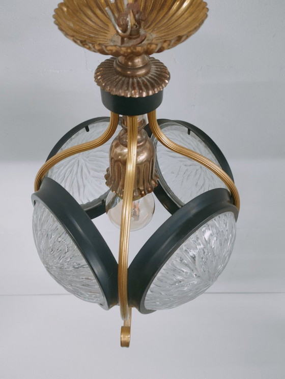 Image 1 of Hermosa lámpara de techo de araña de los años 60