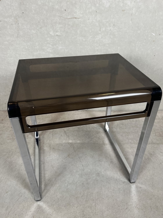 Image 1 of Tavolino dal design vintage - Marc Berthier