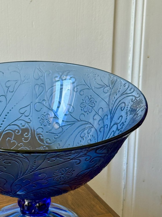 Cesto di frutta in vetro blu – Ciotole, Glass (photo 7 of 12)