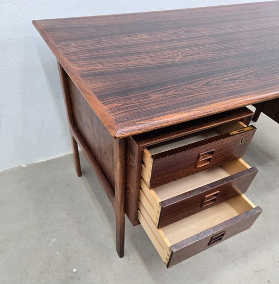 Image 1 of Rio rosewood desk by Erik Brouer for Brouer Møbelfabrik